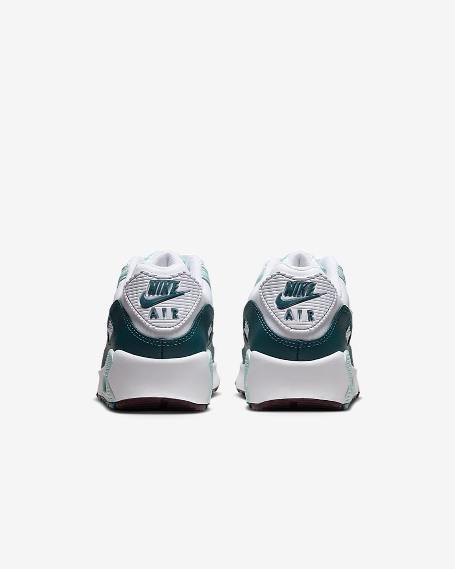 Toddler Air Max 90 authentic 9c White/Grey/Teal